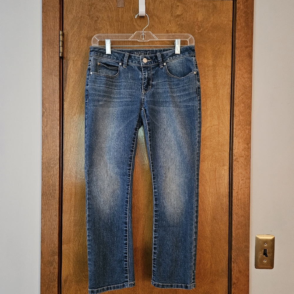Jennifer Lopez Petite Straight Leg Jeans
